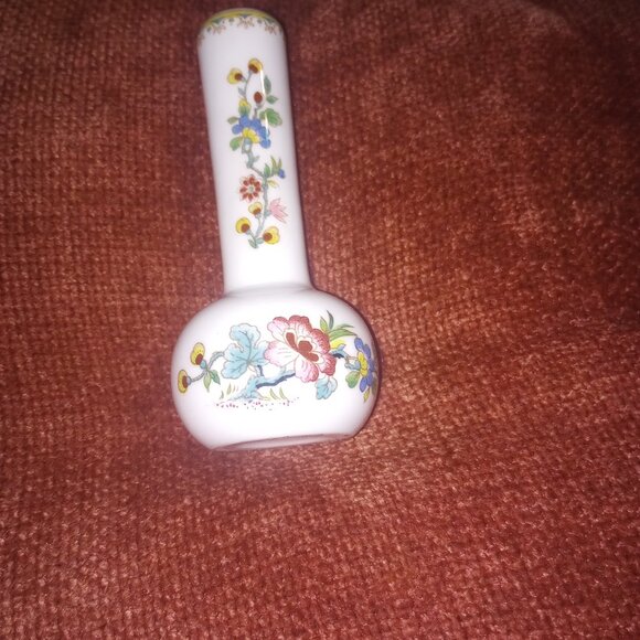 Ming Rose china mini vase - Picture 1 of 3